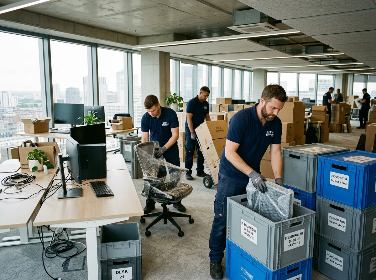 Organisation du transfert de bureaux