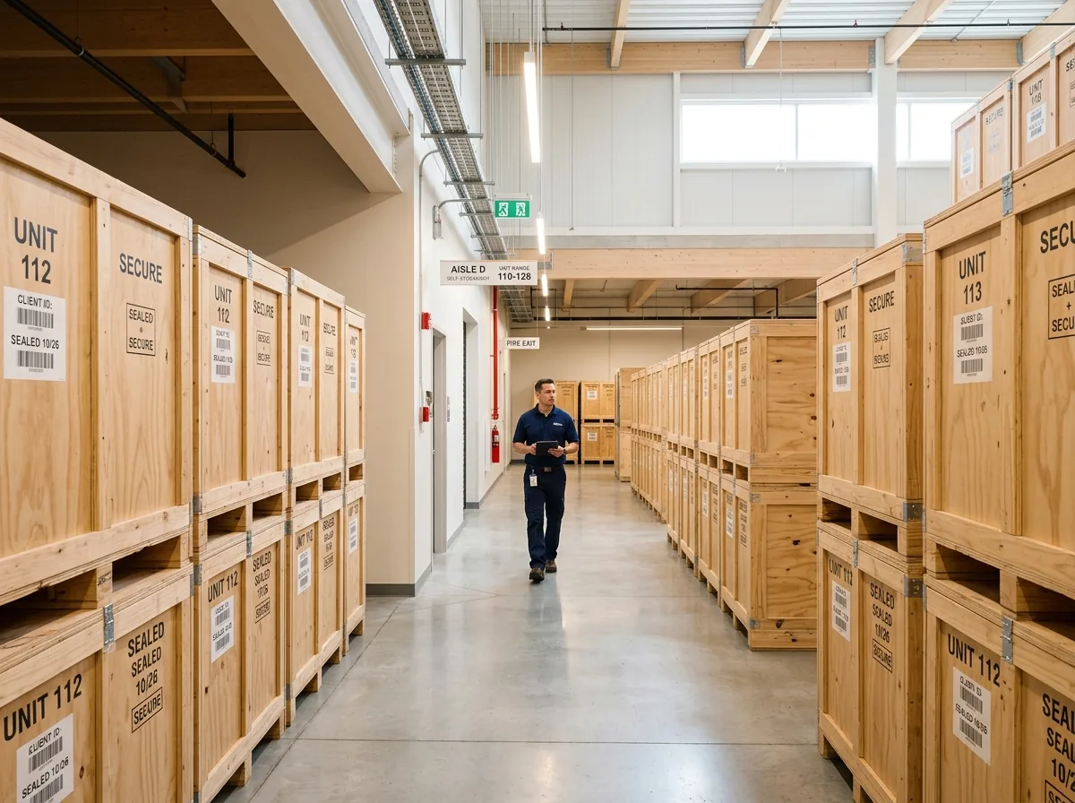 Espaces individuels de stockage de mobilier