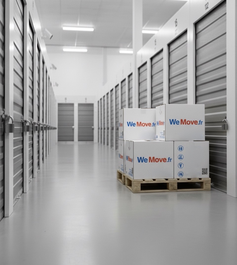 Grand local Location garde meuble sécurisé surveillée